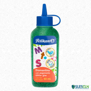Diamantina con Pegamento Verde Pelikan