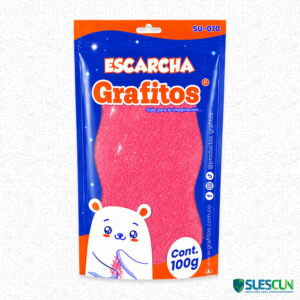 Escarcha Tornasol Rosada de 100 Gr