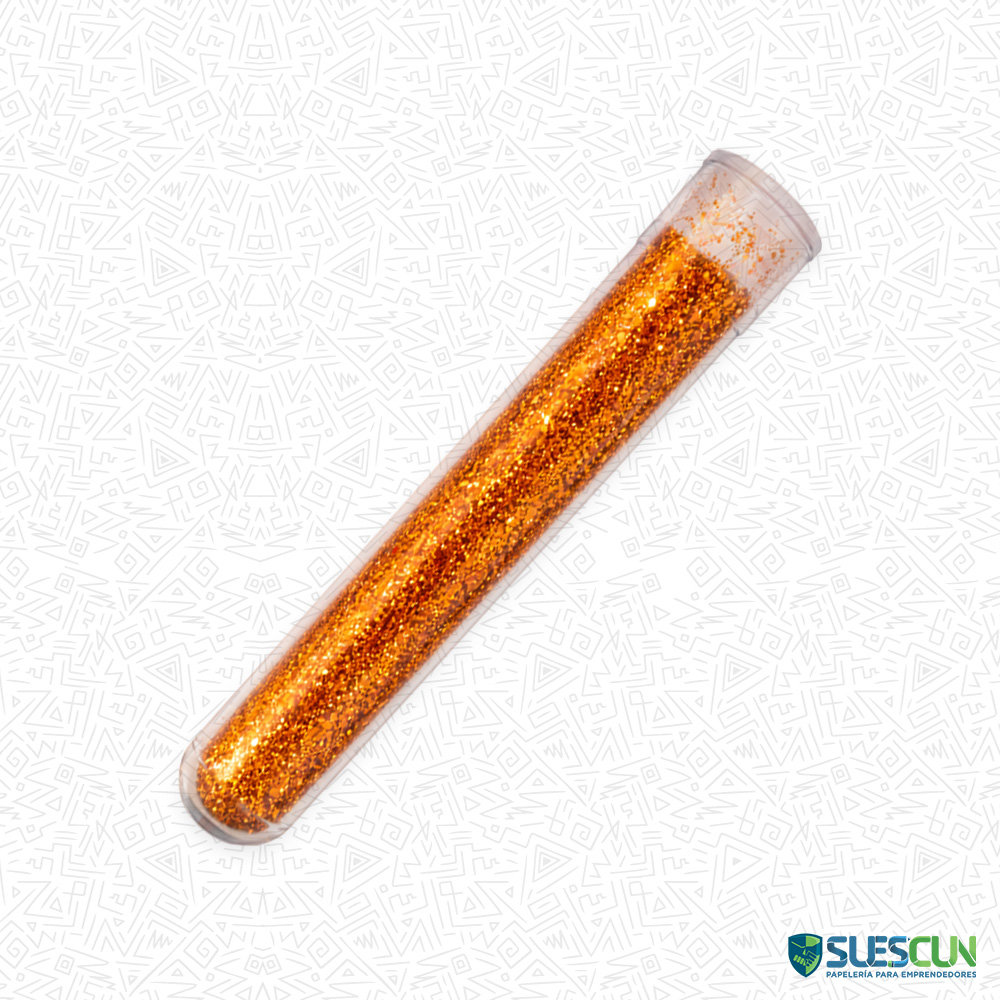 Escarcha en Tubo Corriente Naranja