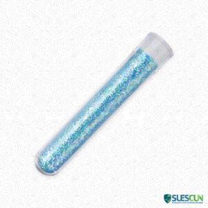 Escarcha en Tubo Tornasol Celeste