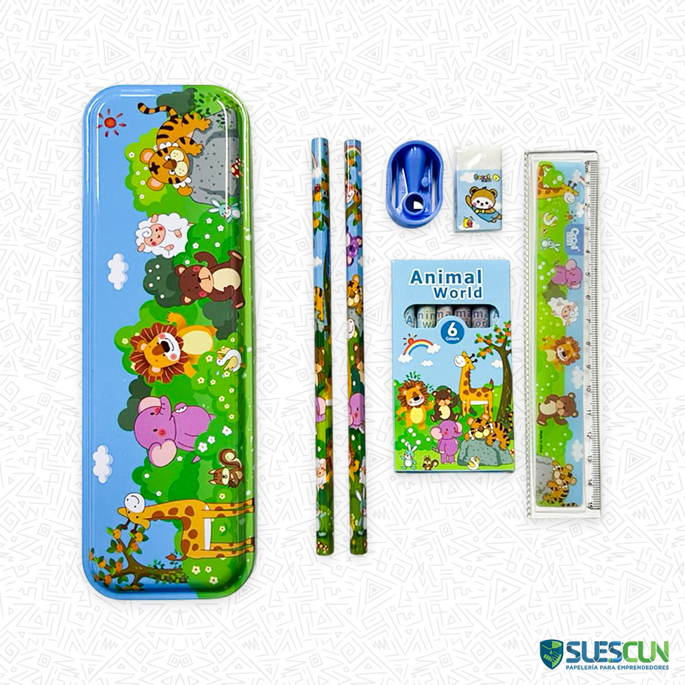 Kit Escolar Motivos Kawaii