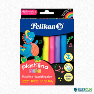 Plastilina Pelikan Neón x10