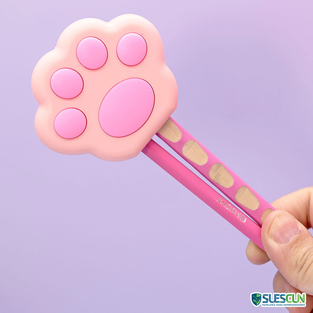 Sacapuntas Patica Kawaii con Borrador