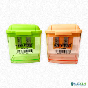 Sacapuntas Translúcido Doble SU-469