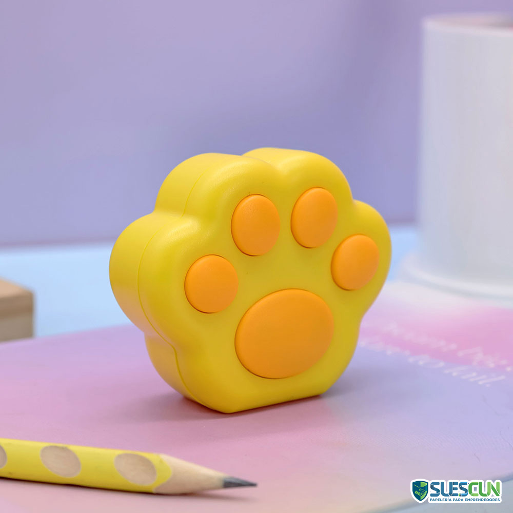 Sacapuntas Patica Kawaii con Borrador