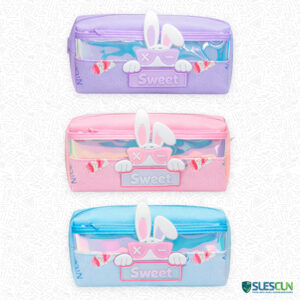 Cartuchera Conejos 2 Cierres