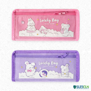 Cartuchera Grafitos Doble Niña Kawaii