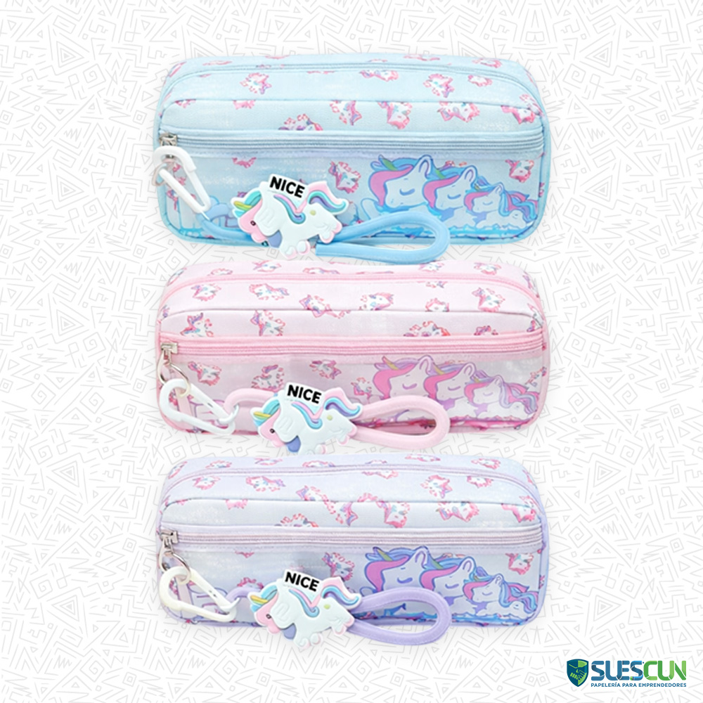 Cartuchera Kawaii Unicornio