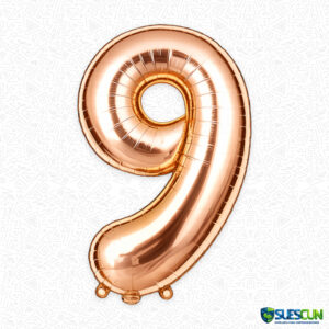 Bomba Metalizada Número 9 de 16"