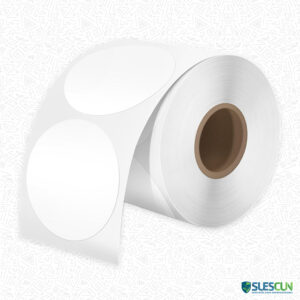 Etiqueta Térmica Adhesiva 50×50 mm Circular