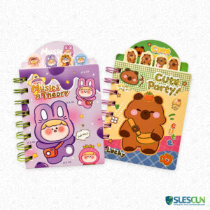 Libreta Rayada Kawaii Surtida