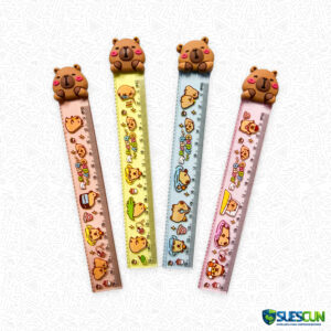 Regla Kawaii de 15 cm Capibara