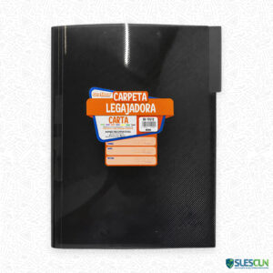 Carpeta Legajadora Carta Negra
