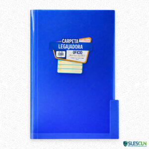 Carpeta Legajadora Oficio Azul