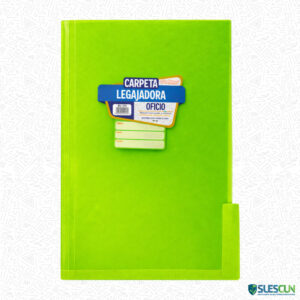 Carpeta Legajadora Oficio Verde Limón