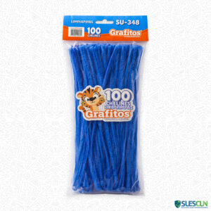 Chelín Corriente Azul Medio x100 und