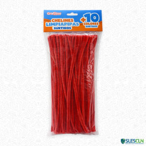 Chelín Corriente Rojo x100 und