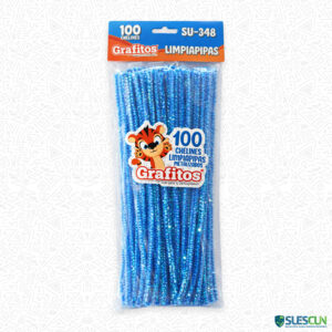 Chelín Metalizado Azul x100 und