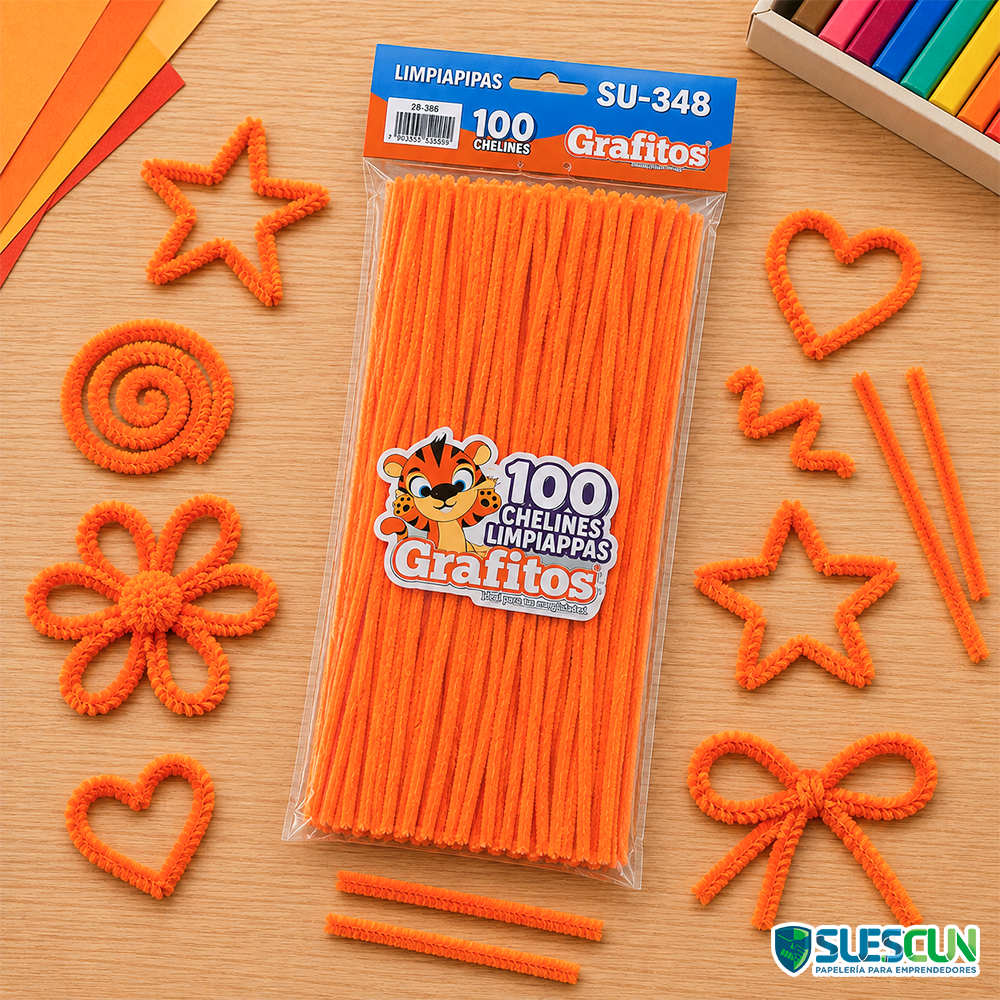Chelín Corriente Naranja x100 und