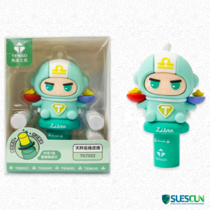 Borrador Kawaii con Repuestos Superhéroe