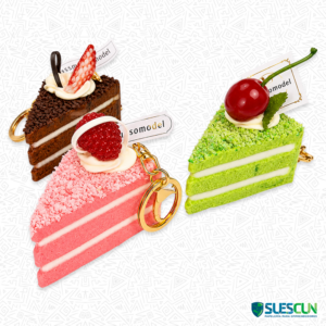 Llavero Kawaii Postre Esponjoso