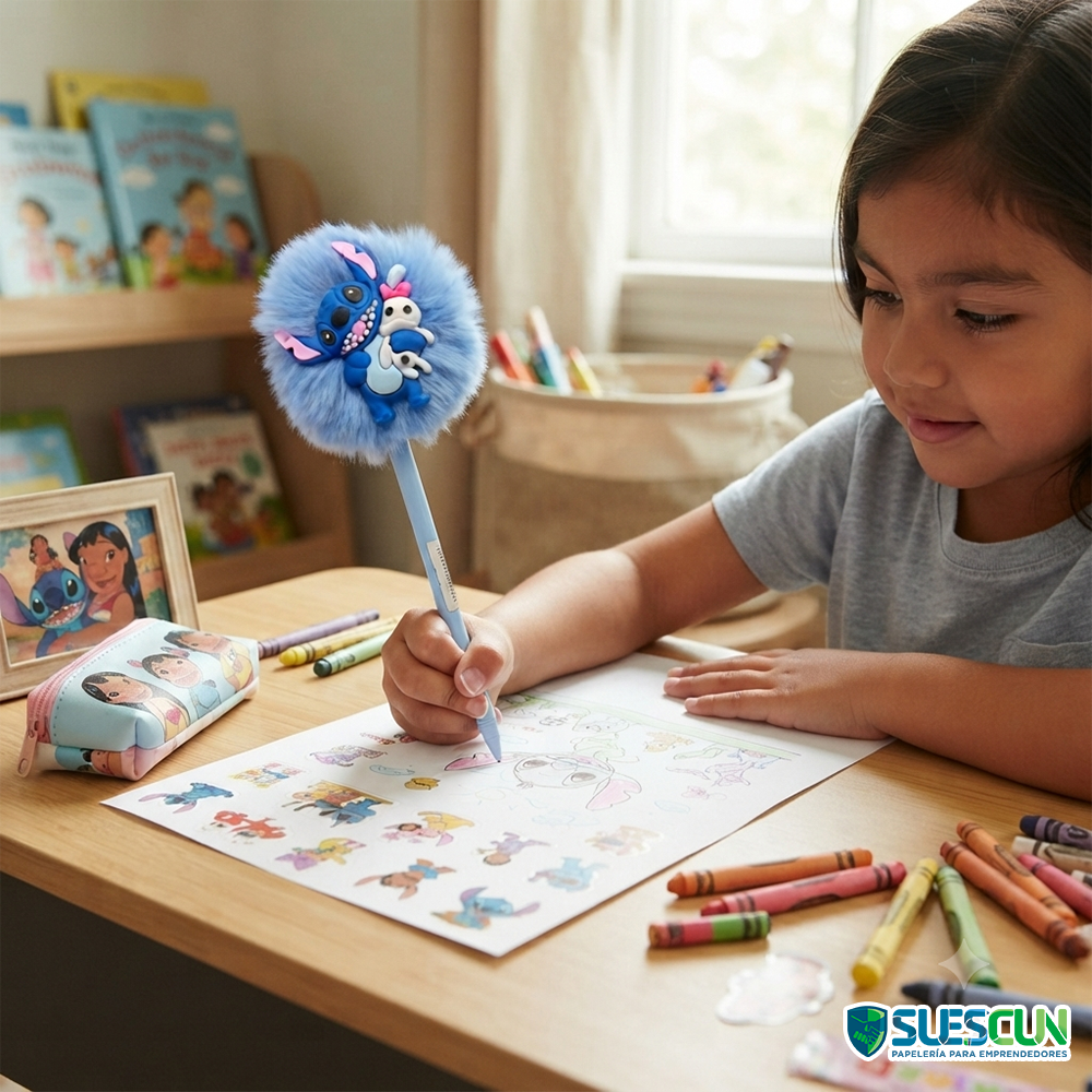 Bolígrafo Peluche Kawaii Stitch