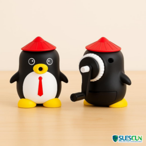 Sacapuntas Manivela Pingüinos