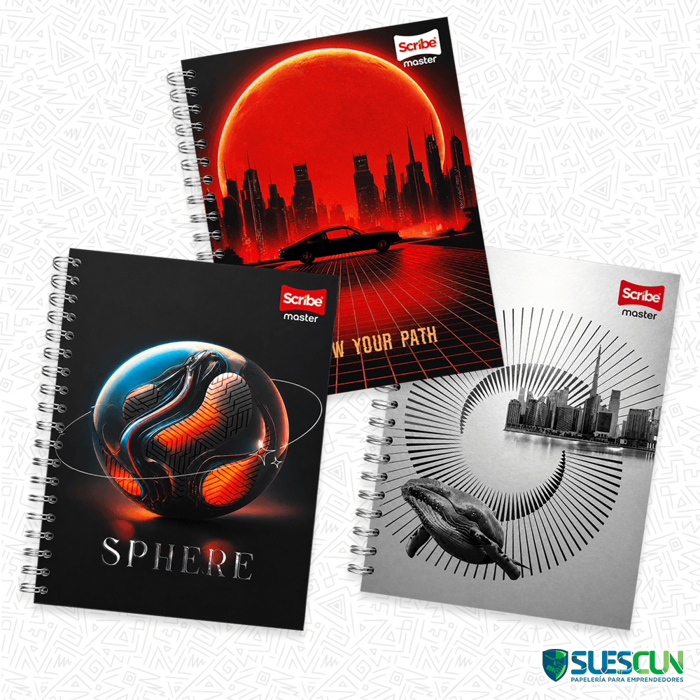 Agenda 7 Materias para Hombre Scribe