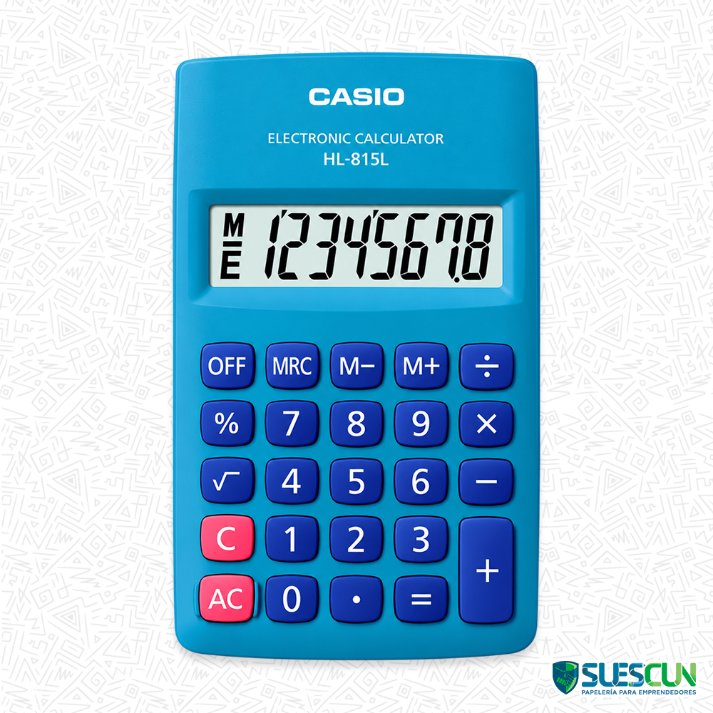 Calculadora Casio HL-815L Azul