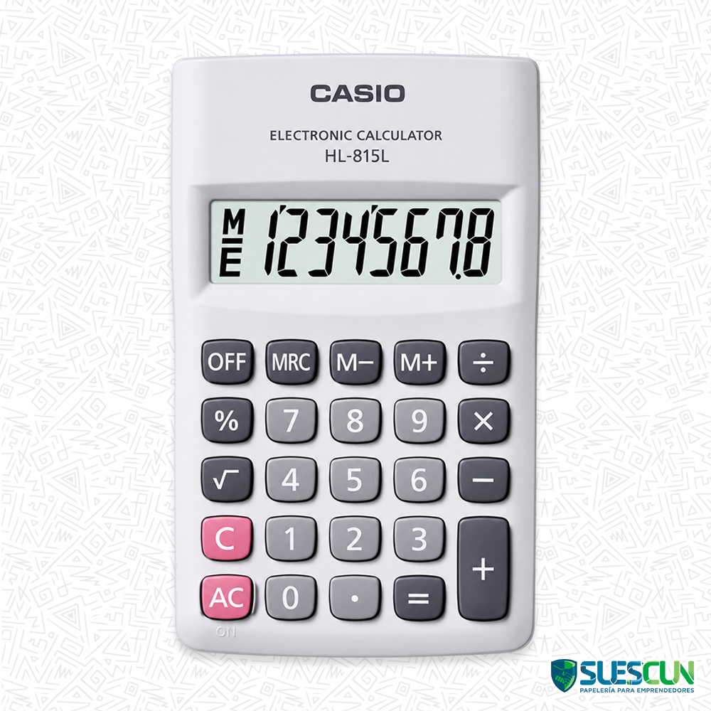 Calculadora Casio HL-815L Blanca