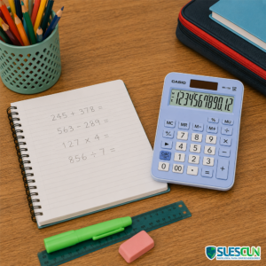 Calculadora Casio MX-12B Celeste
