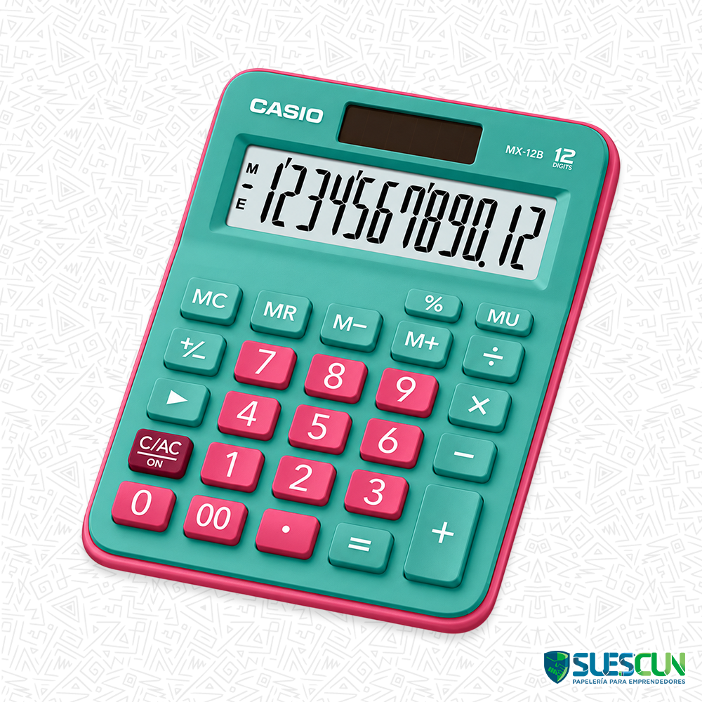 Calculadora Casio MX-12B-GNRD