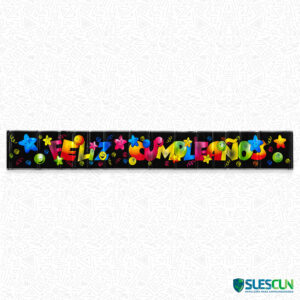 Letrero Económico Feliz Cumpleaños