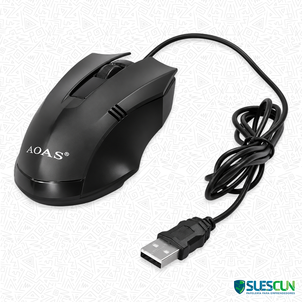 Mouse Alámbrico Aoas M-33