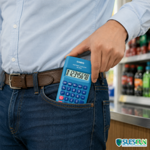 Calculadora Casio HL-815L Azul