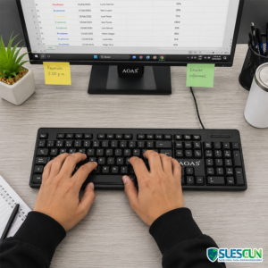 Teclado Ergonómico Aoas A-1015