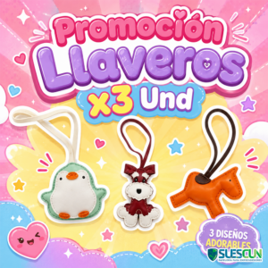 Promoción Llaveros x3 Und