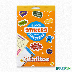 Block Grafitos Stickers para Maestros