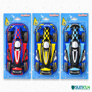 Cartuchera Sencilla Carros de Carreras