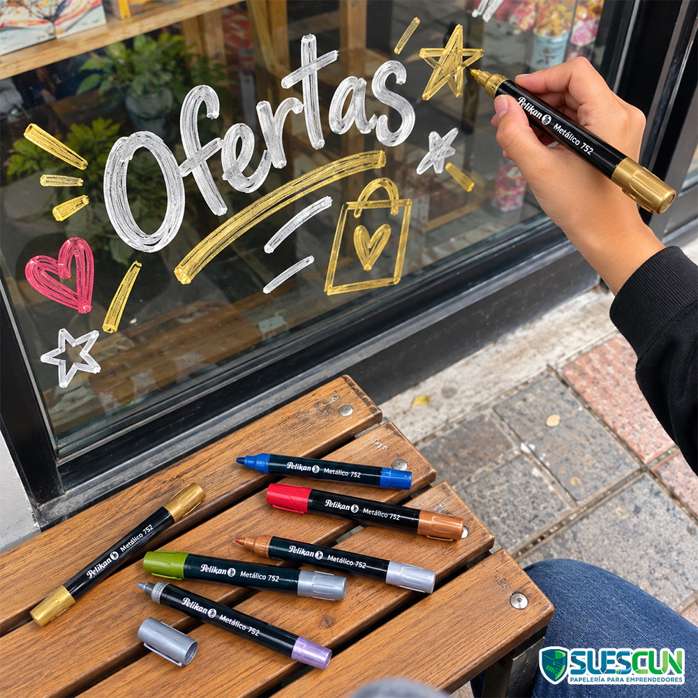 Marcadores Metálicos Pelikan 752
