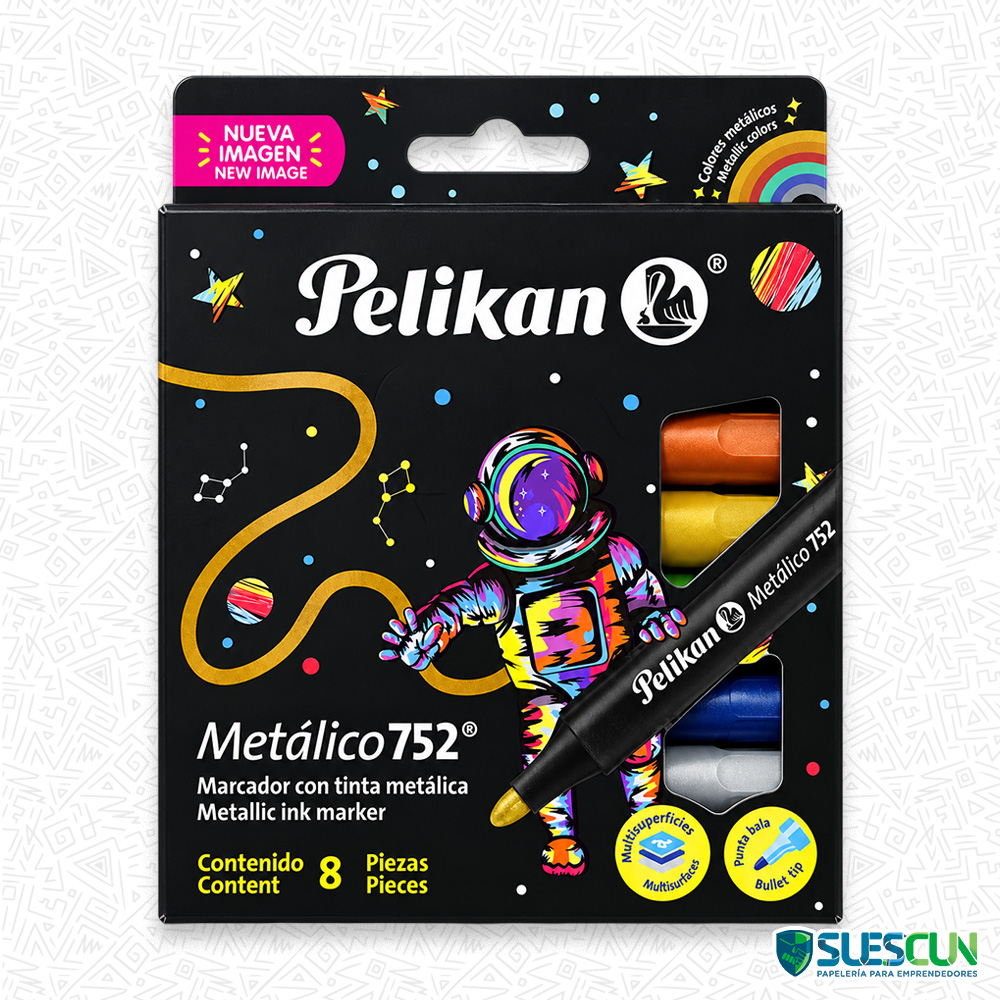 Marcadores Metálicos Pelikan 752
