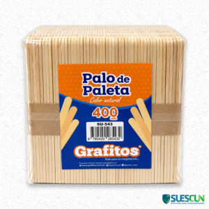 Palo de Paleta Grafitos x400 Und