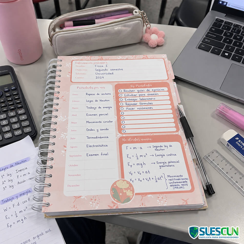 Agenda 5 Materias 105 Lukis Mujer