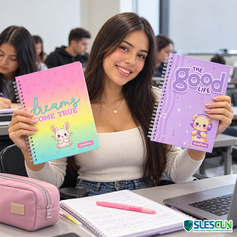 Agenda 7 Materias 95 Mujer Grafitos