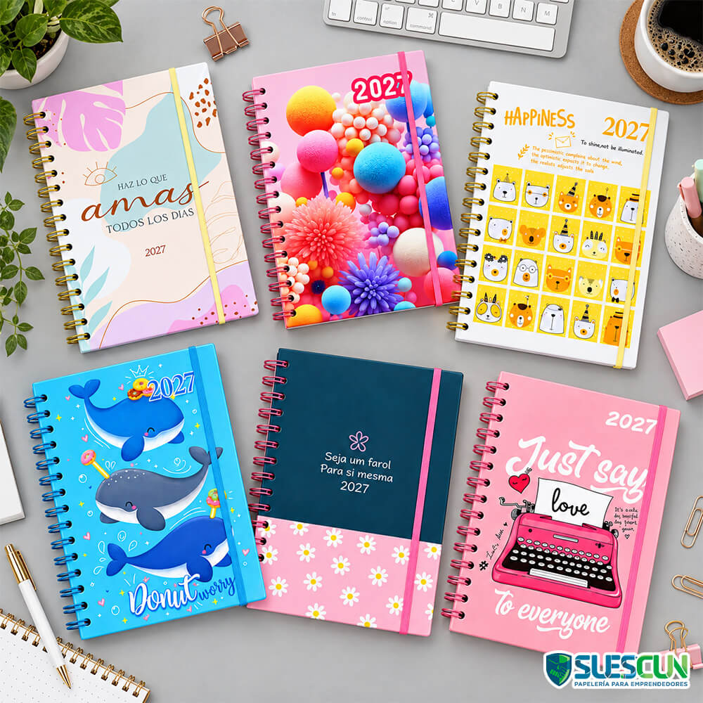 Agenda Kawaii Surtida 2027 - Imagen 4