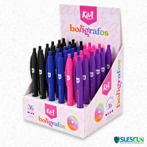 Bolígrafos Kiut 0.7mm Surtidos X36 Und